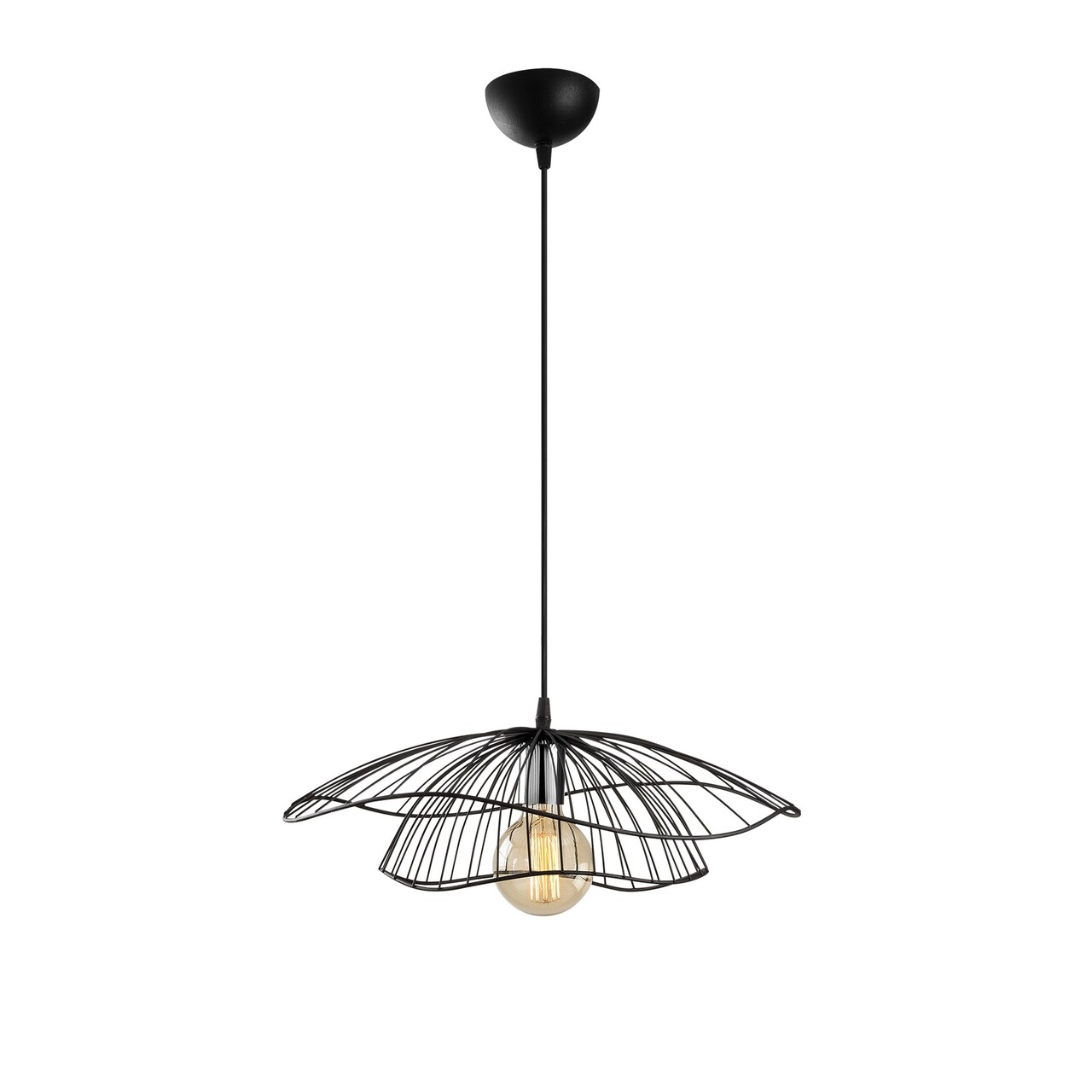 Lustra Opviq Tel Neverending, E27, 100 W, negru - imagine 6